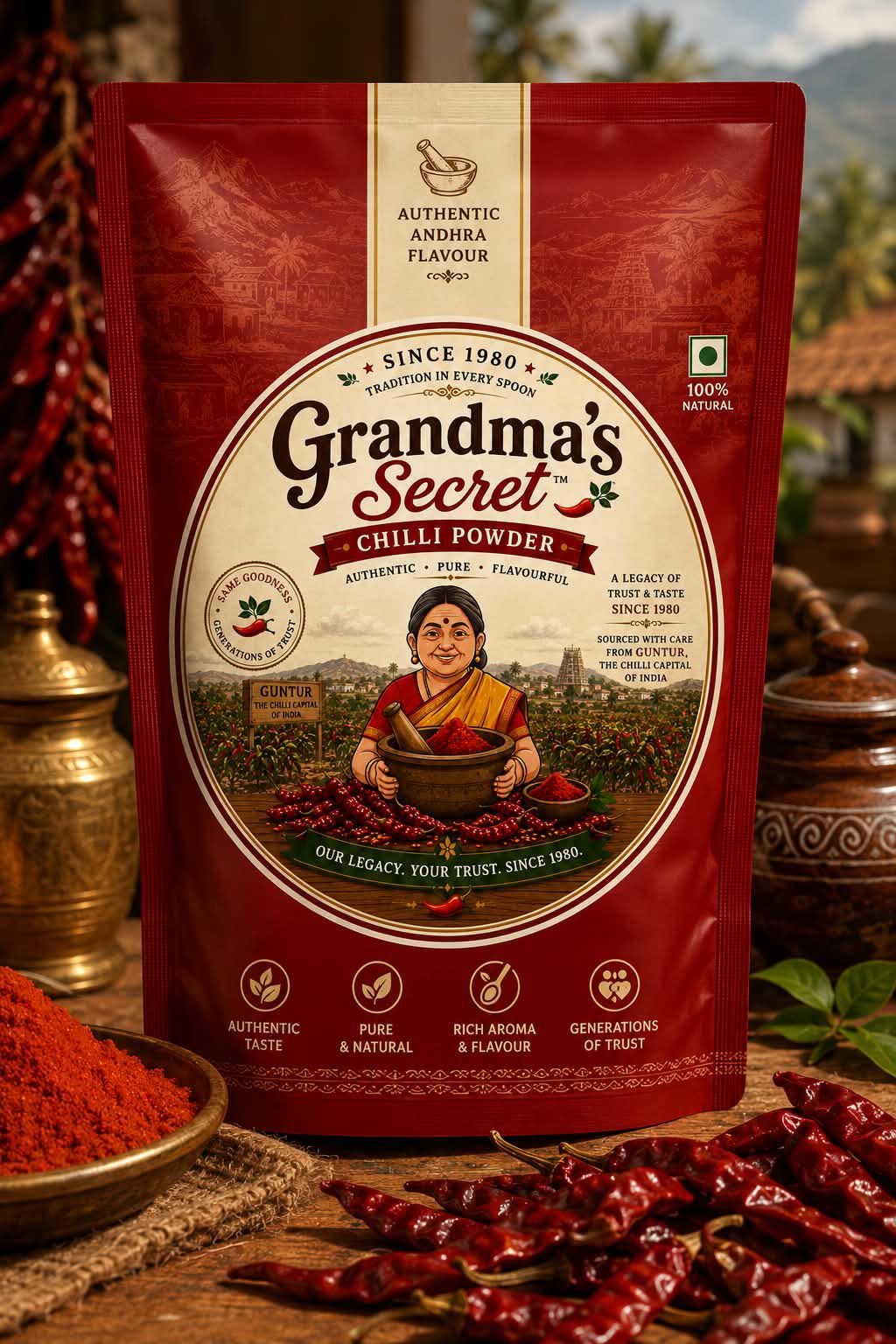 Guntur chilli powder